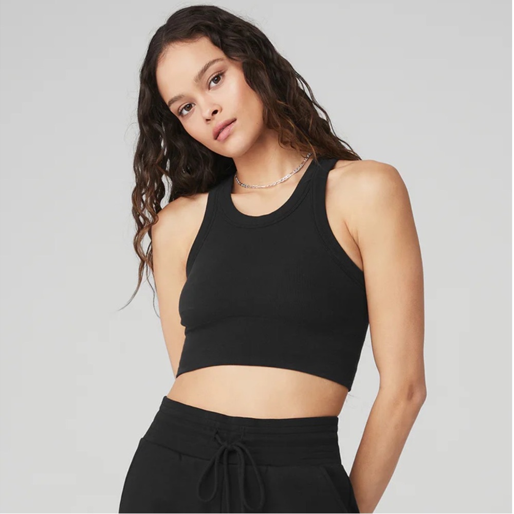 alo seamless delight high neck bra